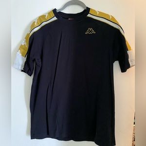 Black and Gold KAPPA short sleeve shirt .